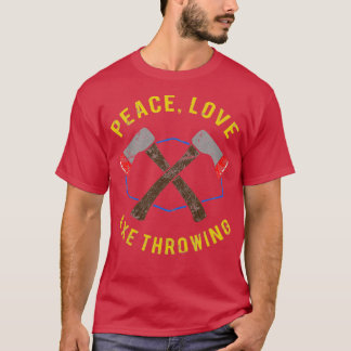 Funny Ax Throwing Expertengeschenk Lumberjack T-Shirt