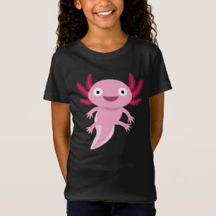 Funny Axolotl Illustration T-Shirt