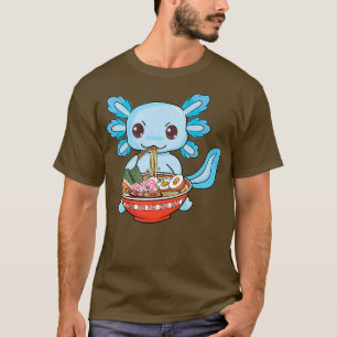 Funny Axolotl Ramen Noodles Niedliche Anime Boys G T-Shirt