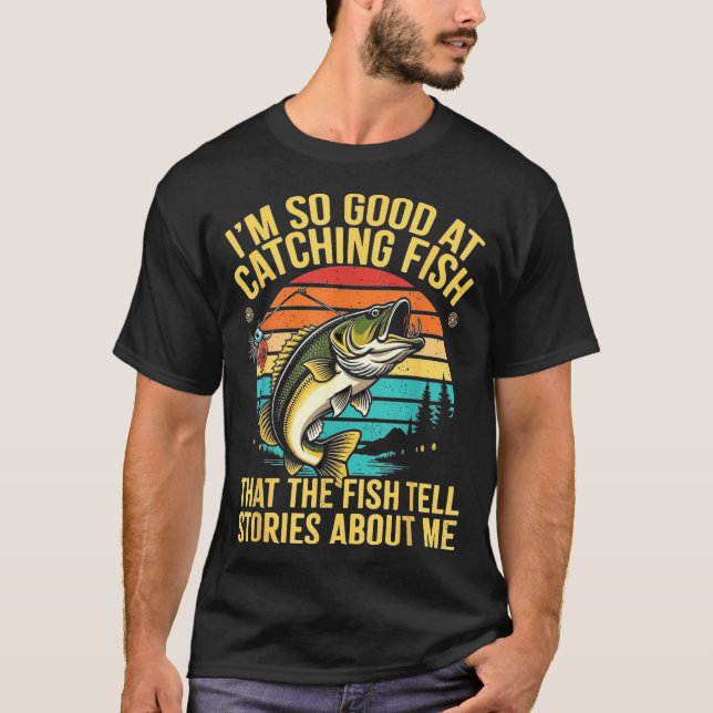 Funny B Fishing Quote Angler Snnerbait Lure Humor  T-Shirt (Vorderseite)
