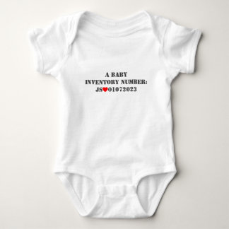 Funny Baby Bodysuit - Ein Baby Inventory LOL Gesch Strampler