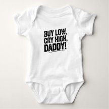 Funny Baby Bodysuit - "Kaufen Sie Niedrig, schreie
