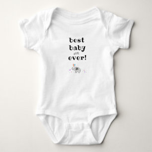 Funny Baby Bodysuit mit lustigem Slogan, Best Baby Strampler
