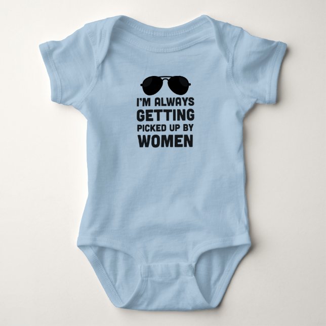 Funny Baby Bodysuit Strampler (Vorderseite)