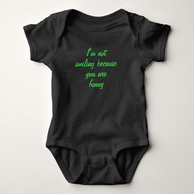 Funny Baby Bodysuit Strampler (Vorderseite)