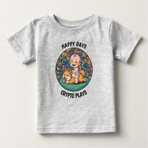 Funny Baby Crypto Baby T-shirt