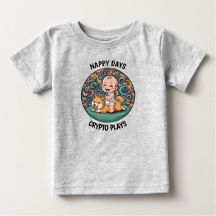 Funny Baby Crypto T-shirt