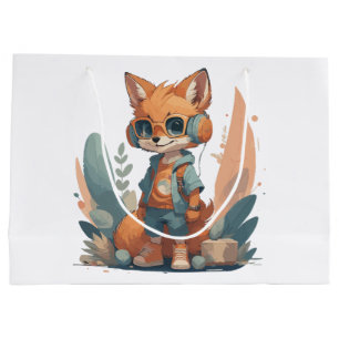 Funny Baby Fuchs Kopfhörer Große Geschenktüte