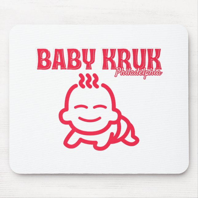 Funny Baby Kruk Philadelphia Premium Mousepad (Vorne)