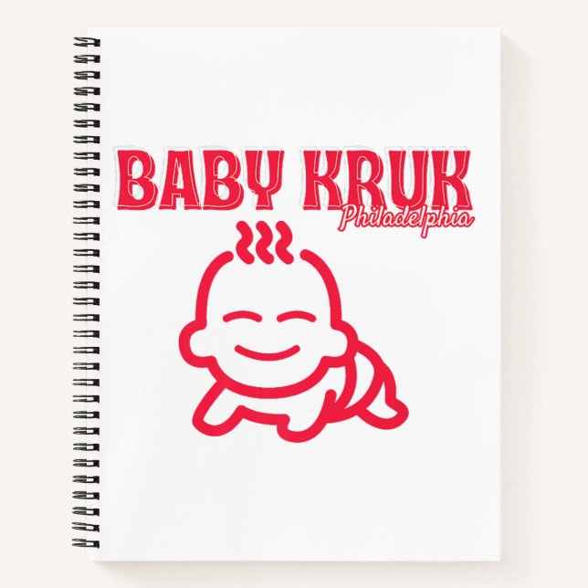 Funny Baby Kruk Philadelphia Premium Notizbuch (Vorderseite)