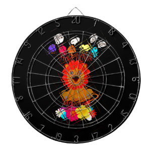 Funny Baby Lion King: Hakuna Matata Art Design Dartscheibe