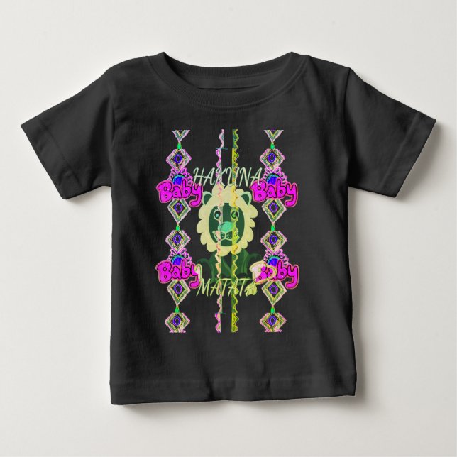 Funny Baby Lion T-shirt (Vorderseite)