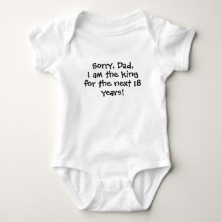 Funny Baby Outfit - "Sorry, Vater... Ich bin jetzt Strampler