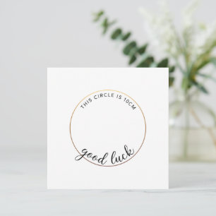 Funny Baby Shower 10 cm Schwangerschaft Neues Baby Karte