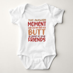Funny Baby Shower   Dieser Augenblick Baby Strampler