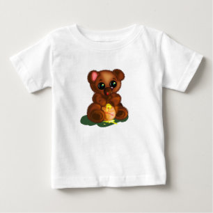 Funny Baby T - Shirt mit Honey Bear
