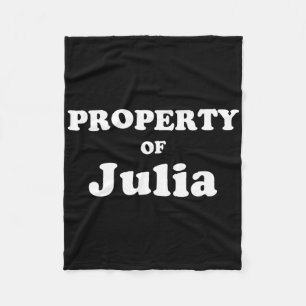 Funny Bachelor Geschenke für Grundbesitz von Julia Fleecedecke