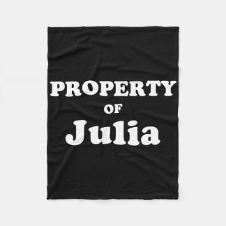 Funny Bachelor Geschenke für Grundbesitz von Julia Fleecedecke