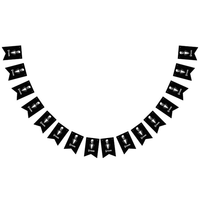 Funny Bachelor Party Custom Wimpelkette (Alle)