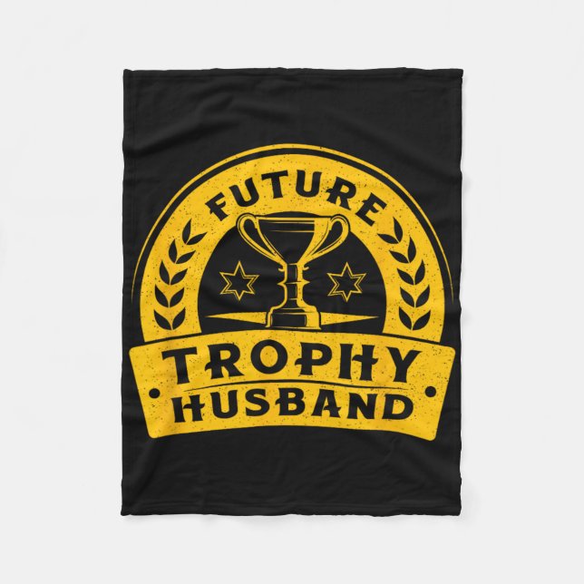 Funny Bachelor Party Future Ehemann Männer Groom T Fleecedecke (Vorderseite)