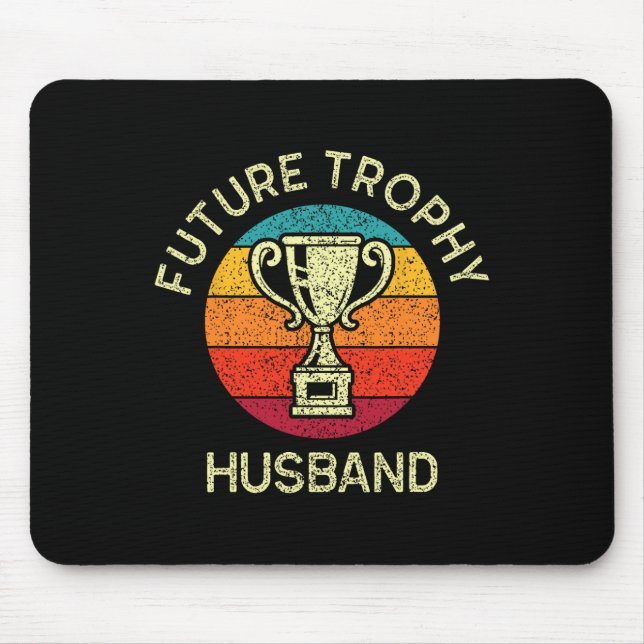 Funny Bachelor Party Future Ehemann Männer Groom T Mousepad (Vorne)