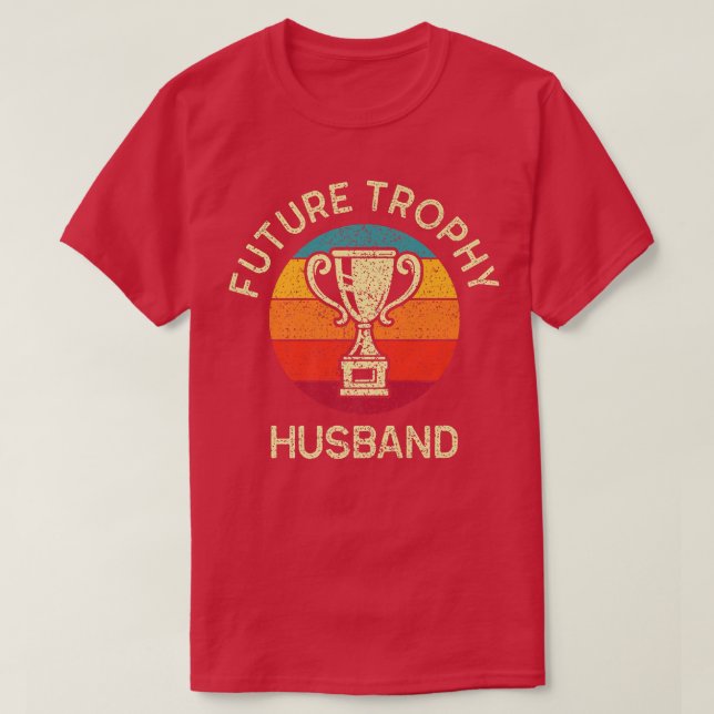 Funny Bachelor Party Future Ehemann Mens Groom Tro T-Shirt (Design vorne)