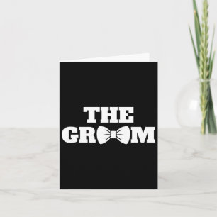 Funny Bachelor Party Groom Wedding Party Herren's Karte