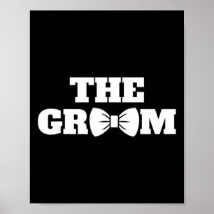 Funny Bachelor Party Groom Wedding Party Herren's Poster