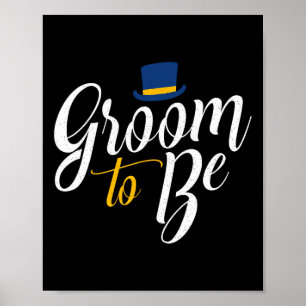 Funny Bachelor Party Groom zu Stag Wedding Part Poster