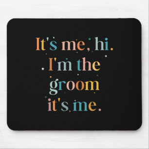 Funny Bachelor Party sein Ich Hallo Im Garten Gett Mousepad