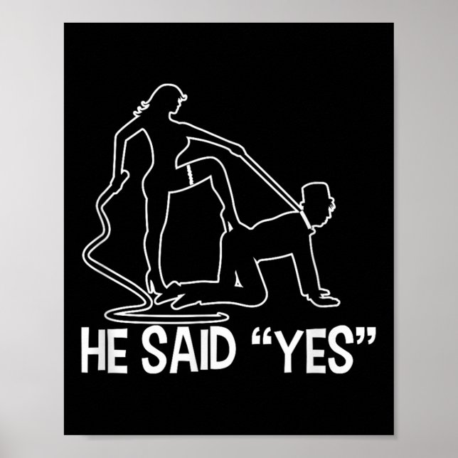Funny Bachelor Party Sprichwort Groom Bride Weddin Poster (Vorne)