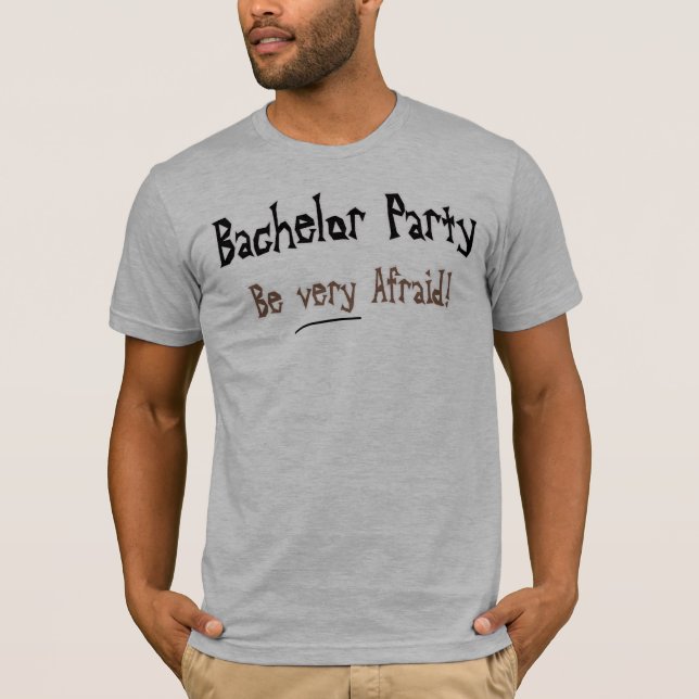 Funny Bachelor Party T-Shirt (Vorderseite)
