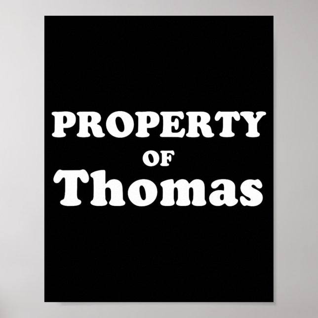 Funny Bachelorette Geschenke für Bride Property vo Poster (Vorne)