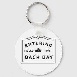 Funny Back Bay gefüllt Schlüsselanhänger