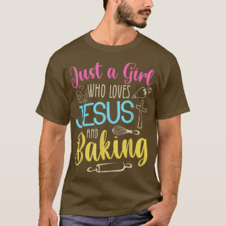 Funny Backbaker Geschenk für Frauen Cool Jesus Bak T-Shirt