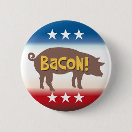 Funny Bacon Kampagne Button