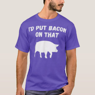 Funny Bacon Pig Lover - ich habe das Essen wieder  T-Shirt