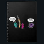 Funny Bacteria Pun Biology Science Biologe Notizblock<br><div class="desc">Funny Bacteria Pun Biology Science Biologe</div>