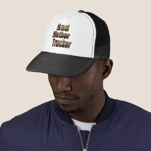 Funny Bad Mother Truckers Logo, Truckerkappe