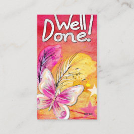 Funny Bad Parking Hinweis Visitenkarte