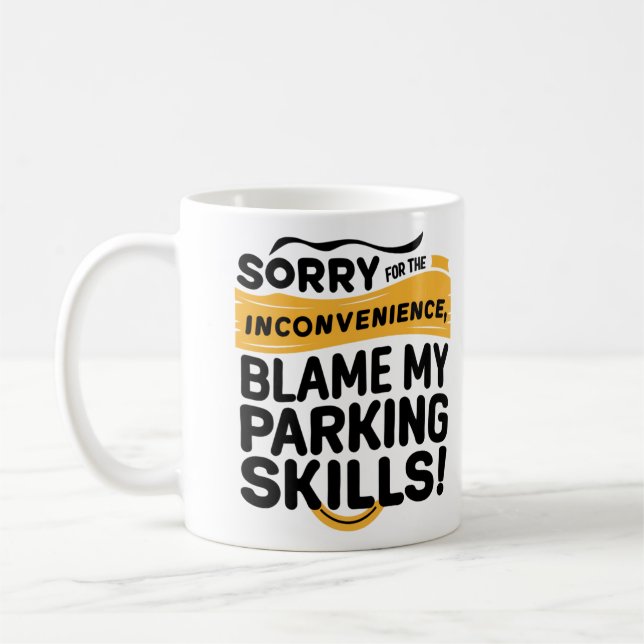 Funny Bad Parkskills Kaffeetasse (Links)
