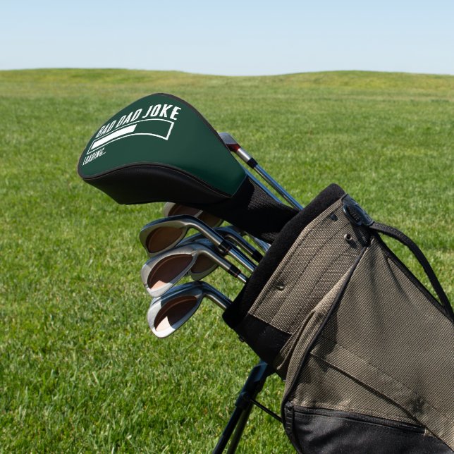 Funny Bad Vater Joke Loading Golf Headcover (In SItu)