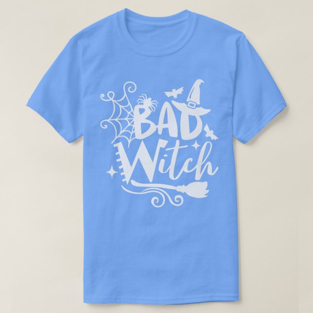 Funny Bad Witch Halloween 3580358 T-Shirt (Design vorne)
