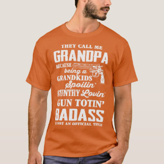 Funny Badass Grandpa T-Shirt