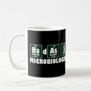 Funny Badass Microbiologe Kaffeetasse