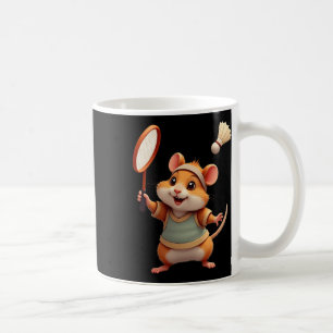 Funny Badminton Art für Männer Frauen Trainer Badm Kaffeetasse