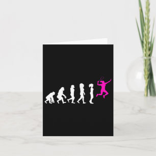 Funny Badminton Geschenk für Badminton Lover Karte