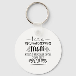 Funny Badminton Mama Shirt Women Badminton Player  Schlüsselanhänger