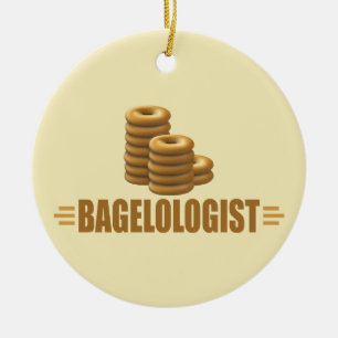Funny Bagels Keramik Ornament