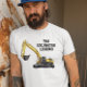 Funny Bagger Legend Heavy Equipment Operator T-Shirt (Von Creator hochgeladen)